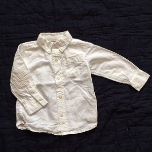 Gymboree Boys White Buttondown
